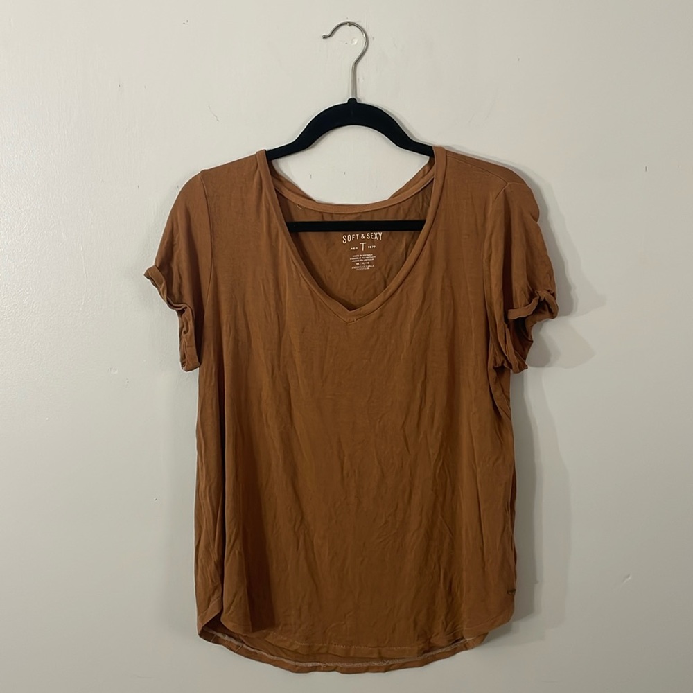 American Eagle V-Neck Soft & Sexy Tee Shirt
